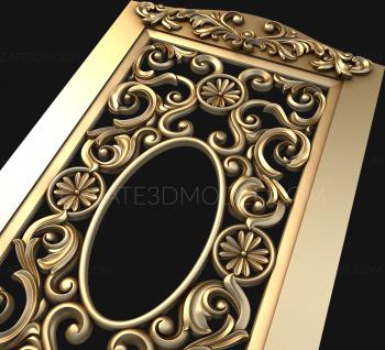 Vertical panel (PV_0339) 3D model for CNC machine